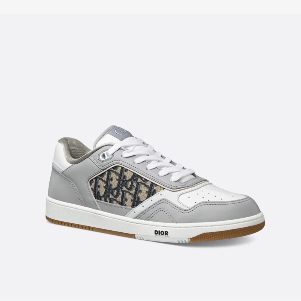Dior B27 low Men's White and Gray Sneakers - Picture 2 of 2